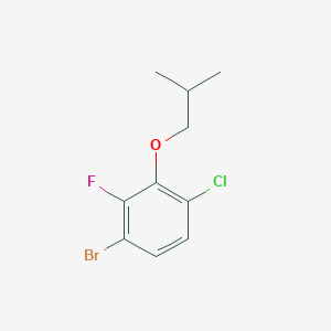 1-Bromo-4-chloro-2-fluoro-3-isobutoxybenzene