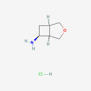 Rac-(1R,5R,6S)-3-oxabicyclo[3.2.0]heptan-6-amine hcl