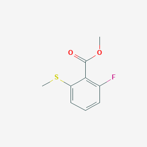 6-Fluoro-2-(methylthio)benzoic acid methyl ester