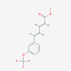 (2E,4E)-Methyl 5-(3-(trifluoromethoxy)phenyl)penta-2,4-dienoate