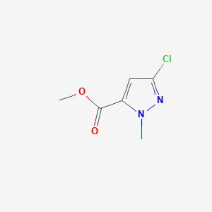 molecular formula C6H7ClN2O2 B1403124 Methyl 3-chloro-1-methyl-1H-pyrazole-5-carboxylate CAS No. 173841-06-0