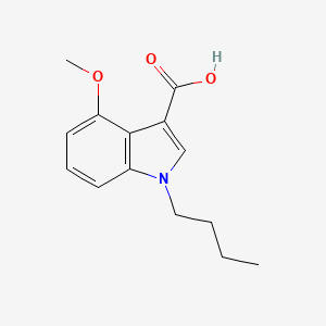 1-Butyl-4-methoxy-1H-indole-3-carboxylic acid