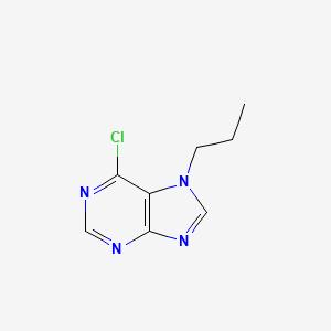 6-Chloro-7-propyl-7H-purine