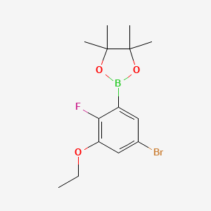 2-(5-Bromo-3-ethoxy-2-fluorophenyl)-4,4,5,5-tetramethyl-1,3,2-dioxaborolane