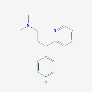 3-(4-deuteriophenyl)-N,N-dimethyl-3-pyridin-2-ylpropan-1-amine