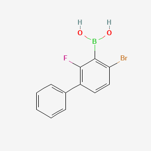 (4-Bromo-2-fluoro-[1,1'-biphenyl]-3-yl)boronic acid