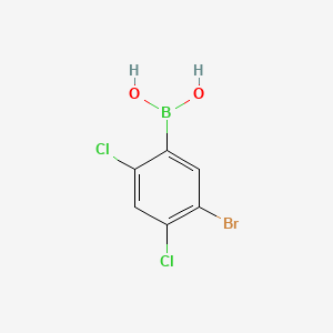 (5-Bromo-2,4-dichlorophenyl)boronic acid