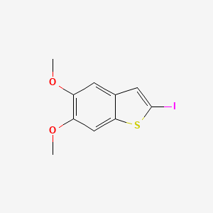 2-Iodo-5,6-dimethoxy-1-benzothiophene