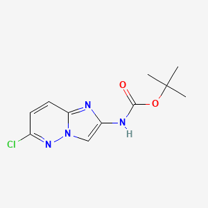 2-(Boc-amino)-6-chloroimidazo[1,2-b]pyridazine