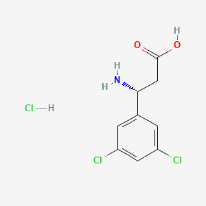 (R)-3-Amino-3-(3,5-dichlorophenyl)propanoic acid hydrochloride