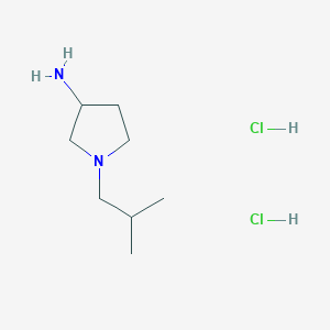 1-Isobutylpyrrolidin-3-ylamine dihydrochloride