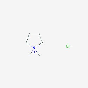 molecular formula C6H14ClN B140318 n,n-二甲基吡咯烷鎓氯 CAS No. 36520-43-1