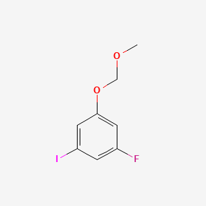 1-Fluoro-3-iodo-5-(methoxymethoxy)benzene