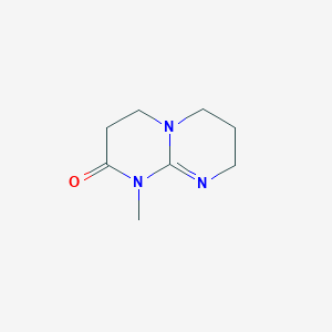 2h-Pyrimido[1,2-a]pyrimidin-2-one,1,3,4,6,7,8-hexahydro-1-methyl-