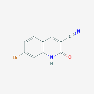 7-BroMo-2-oxo-1,2-dihydroquinoline-3-carbonitrile