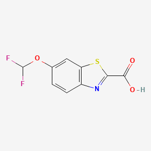 6-(Difluoromethoxy)benzo[d]thiazole-2-carboxylic acid