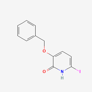 molecular formula C12H10INO2 B1403210 3-Benzyloxy-6-iodo-1H-pyridin-2-one CAS No. 1333147-60-6
