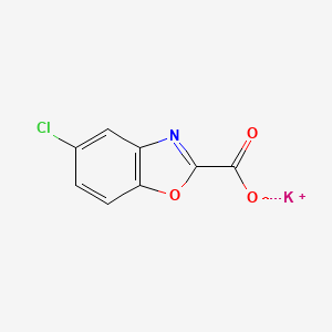 Potassium 5-chlorobenzo[D]oxazole-2-carboxylate