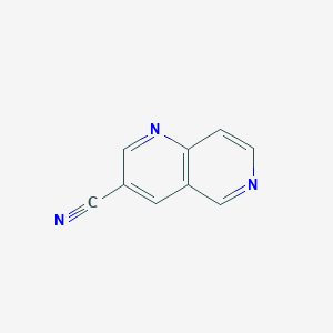 1,6-Naphthyridine-3-carbonitrile