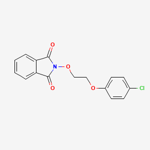 2-(2-(4-Chlorophenoxy)ethoxy)isoindoline-1,3-dione