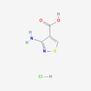 3-Aminoisothiazole-4-carboxylic acid hydrochloride