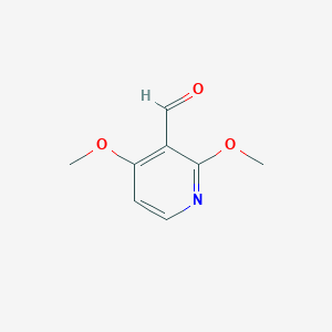molecular formula C8H9NO3 B140327 2,4-二甲氧基吡啶-3-甲醛 CAS No. 139549-08-9