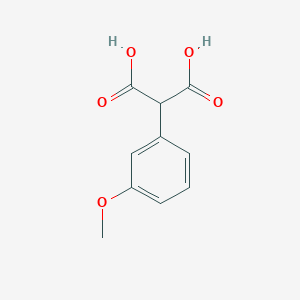 molecular formula C10H10O5 B1403278 2-(3-甲氧基苯基)丙二酸 CAS No. 855658-53-6
