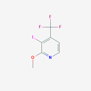 molecular formula C7H5F3INO B1403279 3-Iodo-2-methoxy-4-(trifluoromethyl)pyridine CAS No. 1227515-47-0