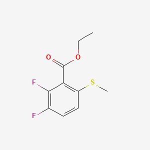 Ethyl 2,3-difluoro-6-(methylthio)benzoate