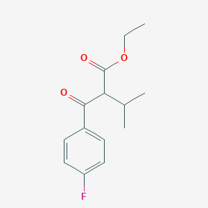 Ethyl 2-(4-fluorobenzoyl)-3-methylbutanoate