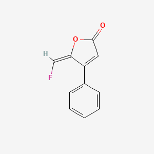 (5Z)-5-(fluoromethylidene)-4-phenyl-2,5-dihydrofuran-2-one