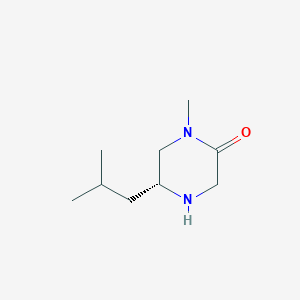 (R)-5-Isobutyl-1-methylpiperazin-2-one