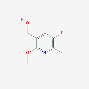 (5-Fluoro-2-methoxy-6-methylpyridin-3-yl)methanol