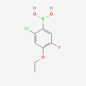 (2-Chloro-4-ethoxy-5-fluorophenyl)boronic acid