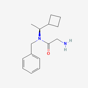 (S)-2-amino-N-benzyl-N-(1-cyclobutylethyl)acetamide