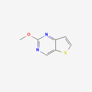 molecular formula C7H6N2OS B1403309 2-Methoxythieno[3,2-D]pyrimidine CAS No. 1259978-29-4