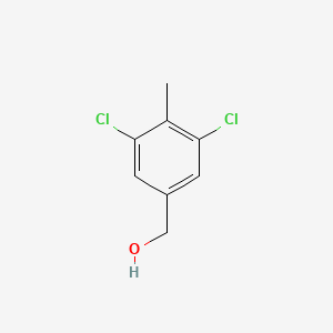 molecular formula C8H8Cl2O B1403332 3,5-Dichloro-4-methylbenzyl alcohol CAS No. 1806288-49-2