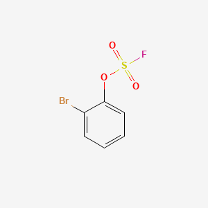 molecular formula C6H4BrFO3S B14033525 2-Bromophenyl sulfofluoridate 