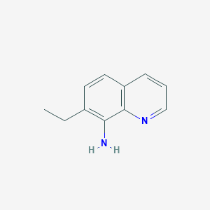 molecular formula C11H12N2 B1403363 7-乙基-8-喹啉胺 CAS No. 860193-80-2