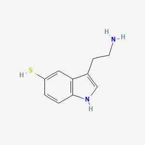 1H-Indole-5-thiol, 3-(2-aminoethyl)-