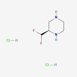 (R)-2-(Difluoromethyl)piperazine dihydrochloride