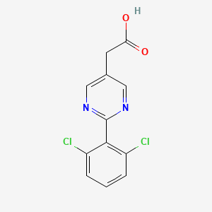 2-(2,6-Dichlorophenyl)pyrimidine-5-acetic acid