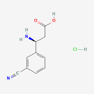 (S)-3-Amino-3-(3-cyanophenyl)propanoic acid hydrochloride