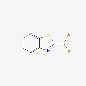 molecular formula C8H5Br2NS B1403413 2-(二溴甲基)苯并[d]噻唑 CAS No. 1588441-11-5