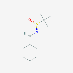 (S)-N-(cyclohexylmethylidene)-2-methylpropane-2-sulfinamide