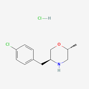 (2R,5S)-5-(4-Chlorobenzyl)-2-methylmorpholine Hydrochloride