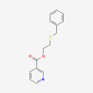 2-(Benzylthio)ethyl nicotinate