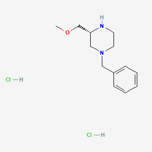 (R)-4-benzyl-2-(methoxymethyl)piperazine 2HCl