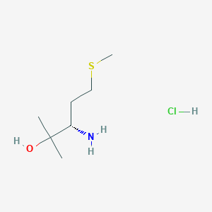 molecular formula C7H18ClNOS B1403428 (S)-3-氨基-2-甲基-5-(甲硫基)-2-戊醇盐酸盐 CAS No. 168648-49-5