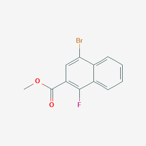 Methyl 4-bromo-1-fluoro-2-naphthoate